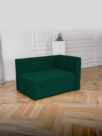 Диван 1010 изумруд, правый (BRENDOSS) в Асбесте - asbest.mebel-e96.ru