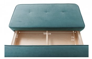 Диван-кровать 1001 мятный (Brendoss) в Асбесте - asbest.mebel-e96.ru