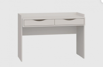 Стол письменный, арт.6-01111, кашемир серый (ГК) в Асбесте - asbest.mebel-e96.ru