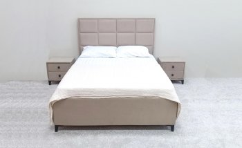 Кровать с подъемным механизмом Мега беж (Лин) в Асбесте - asbest.mebel-e96.ru