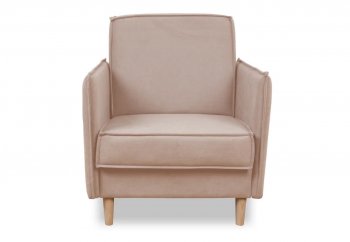 Кресло 831 Бежевый, велюр (Brendoss) в Асбесте - asbest.mebel-e96.ru