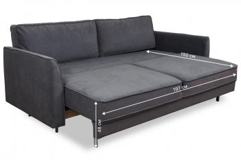 Диван 930 графит (Brendoss) в Асбесте - asbest.mebel-e96.ru