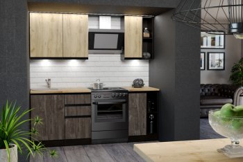 Кухонный гарнитур Адажио медиум 1400 мм (Герда) в Асбесте - asbest.mebel-e96.ru