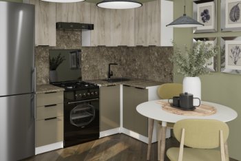 Кухонный гарнитур Альба оптима 5 1200х2000 мм (Герда) в Асбесте - asbest.mebel-e96.ru