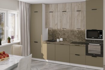 Кухонный гарнитур Альба экстра 2 3000 мм (ПМ)  (Герда) в Асбесте - asbest.mebel-e96.ru