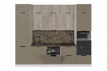Кухонный гарнитур Альба экстра 2 3000 мм (ПМ)  (Герда) в Асбесте - asbest.mebel-e96.ru
