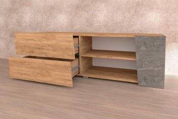 Стенка Аллегро-10 комп.1 (Диал) в Асбесте - asbest.mebel-e96.ru