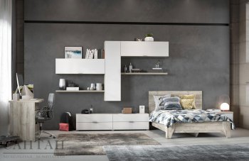 Стенка Анима модульная (СанТан) в Асбесте - asbest.mebel-e96.ru