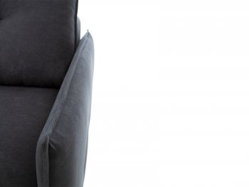 Диван Аура 3П, велюр Ультра грей (темно-серый) (Аврора) в Асбесте - asbest.mebel-e96.ru