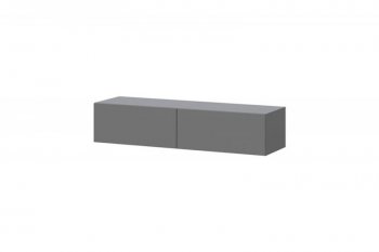 Навесная тумба под ТВ Айден ТБН06-1400 серый (ИЦ) в Асбесте - asbest.mebel-e96.ru