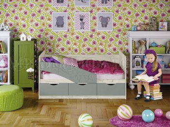 Кровать Бабочки Шарли бриз (Миф) в Асбесте - asbest.mebel-e96.ru