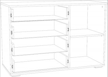 Комод Банни (Silva) в Асбесте - asbest.mebel-e96.ru