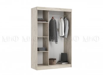 Шкаф-купе Бася 1300 мм крафт/кашемир (Миф) в Асбесте - asbest.mebel-e96.ru