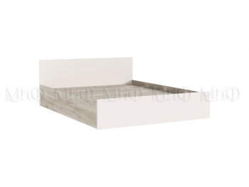 Кровать двуспальная Бася крафт/кашемир (Миф) в Асбесте - asbest.mebel-e96.ru