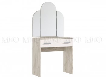 Стол туалетный Бася крафт/кашемир (Миф) в Асбесте - asbest.mebel-e96.ru