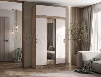 Спальный гарнитур Бася крафт/кашемир (Миф) в Асбесте - asbest.mebel-e96.ru