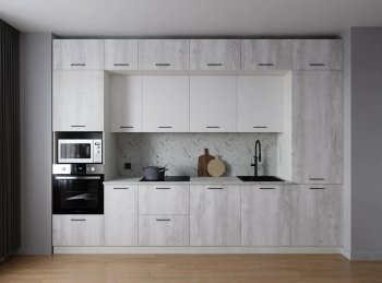Кухонный гарнитур Бланка 3400 мм (Санвут) в Асбесте - asbest.mebel-e96.ru