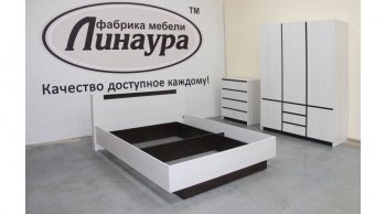 Кровать двуспальная Бостон анкор (Лин) в Асбесте - asbest.mebel-e96.ru