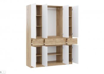 Шкаф 2800 мм Бостон Лайт Шк-03+ШК-04 (Стиль) в Асбесте - asbest.mebel-e96.ru