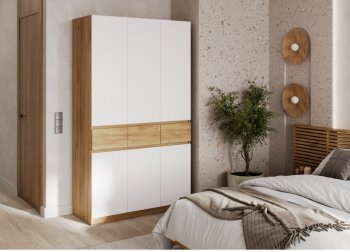 Спальный гарнитур Бостон Лайт белый (Стиль) в Асбесте - asbest.mebel-e96.ru