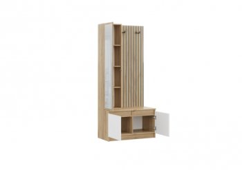Прихожая Бостон Лайт комп.2 белый (Стиль) в Асбесте - asbest.mebel-e96.ru