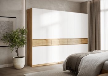 Шкаф 2800 мм Бостон Лайт Шк-03+ШК-04 (Стиль) в Асбесте - asbest.mebel-e96.ru