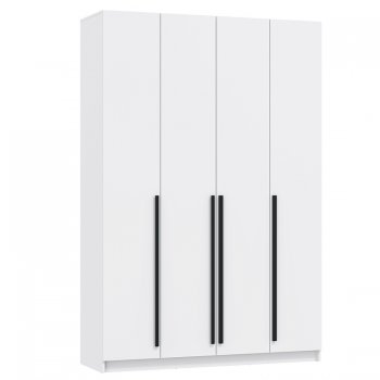 Шкаф 1600 мм 67.13 Брандо ЛДСП белый (высота 2400) (Олмеко) в Асбесте - asbest.mebel-e96.ru