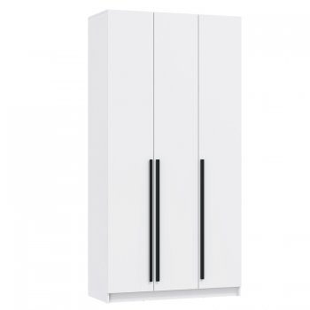 Шкаф 1200 мм 67.12 Брандо ЛДСП Белый (высота 2400) (Олмеко) в Асбесте - asbest.mebel-e96.ru