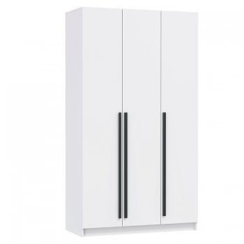 Шкаф 1200 мм 67.15 Брандо ЛДСП Белый (высота 2150) (Олмеко) в Асбесте - asbest.mebel-e96.ru