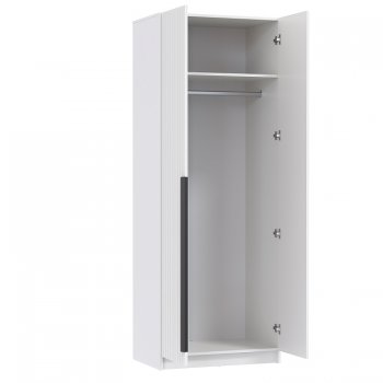 Шкаф 800 мм 67.17 Брандо МДФ Белый (высота 2150) (Олмеко) в Асбесте - asbest.mebel-e96.ru