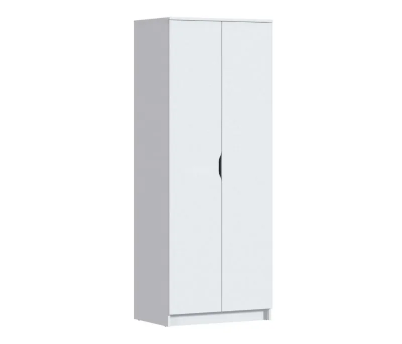 Шкаф 800 мм 2 дверный Бруклин СБ-3346 (Белый) (СП) в Асбесте - asbest.mebel-e96.ru | фото