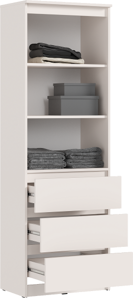 Письменный стол + Стеллаж Челси кашемир (Миф) в Асбесте - asbest.mebel-e96.ru