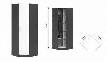 Шкаф угловой Чикаго (Имп) в Асбесте - asbest.mebel-e96.ru