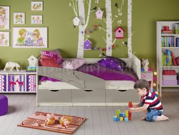 Кровать Дельфин шарли мокко (Миф) в Асбесте - asbest.mebel-e96.ru