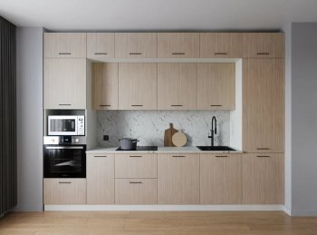 Кухонный гарнитур Шимо 3400 мм МДФ (Санвут) в Асбесте - asbest.mebel-e96.ru