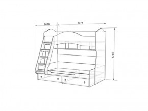 Набор детской мебели Алиса (модульная) в Асбесте - asbest.mebel-e96.ru