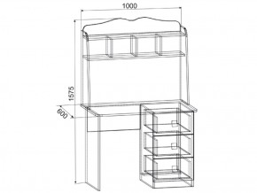 Набор детской мебели Амели (модульная) в Асбесте - asbest.mebel-e96.ru