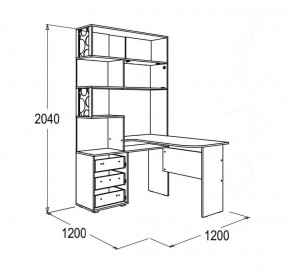 Набор детской мебели Омега-16 (модульная) в Асбесте - asbest.mebel-e96.ru