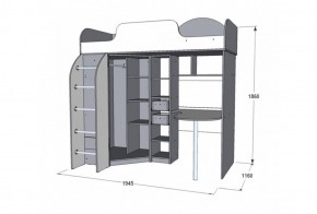 Набор детской мебели Омега-18 (модульная) в Асбесте - asbest.mebel-e96.ru