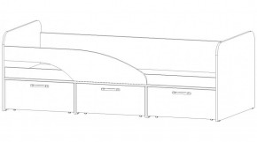Детская кровать с ящиками Ральф  (Лин) в Асбесте - asbest.mebel-e96.ru