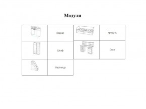 Набор детской мебели Юта (Ярофф) в Асбесте - asbest.mebel-e96.ru