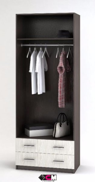 Шкаф 2-х стоврчатый Дуэт 800 мм анкор (СтендМ) в Асбесте - asbest.mebel-e96.ru