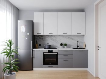 Кухонный гарнитур Элеганция 2200 мм (Санвут) в Асбесте - asbest.mebel-e96.ru