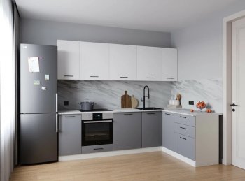 Угловой кухонный гарнитур Элеганция 2600*1600 мм Sanvut в Асбесте - asbest.mebel-e96.ru