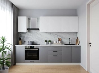 Кухонный гарнитур Элеганция 2800 (Санвут) в Асбесте - asbest.mebel-e96.ru