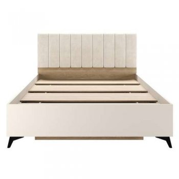Кровать Ева настил, Сатин 160 (Памир) в Асбесте - asbest.mebel-e96.ru