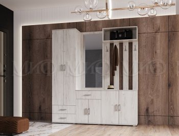 Прихожая Ева new (модульная) (миф) в Асбесте - asbest.mebel-e96.ru