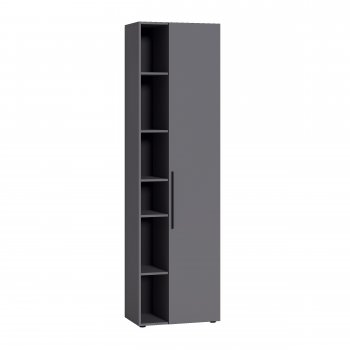 Шкаф 600 мм Эйр 16.324.02 графит (Моби) в Асбесте - asbest.mebel-e96.ru