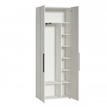 Шкаф для одежды 800 мм Эйр 13.340 белый (Моби) в Асбесте - asbest.mebel-e96.ru