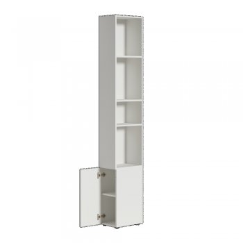 Шкаф торцевой Эйр 16.323 белый (Моби) в Асбесте - asbest.mebel-e96.ru
